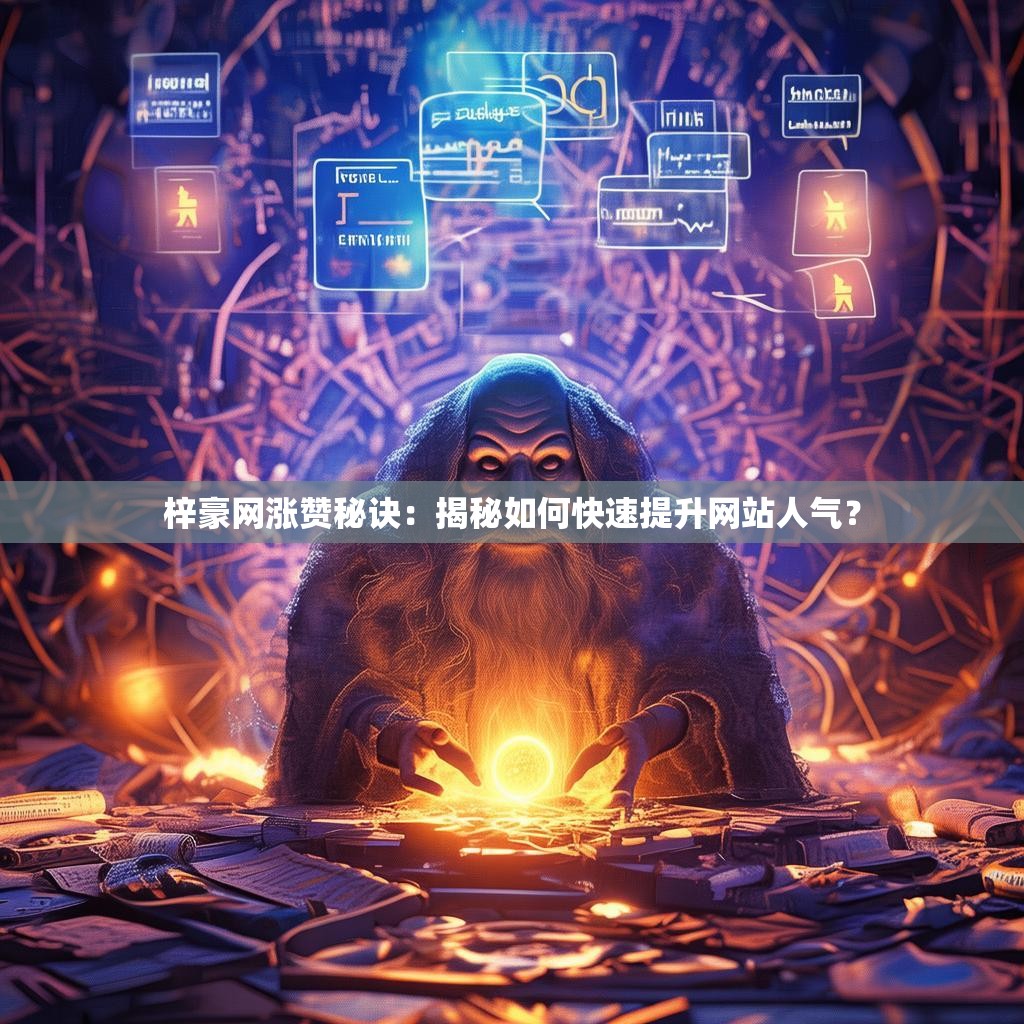 梓豪网涨赞秘诀：揭秘如何快速提升网站人气？
