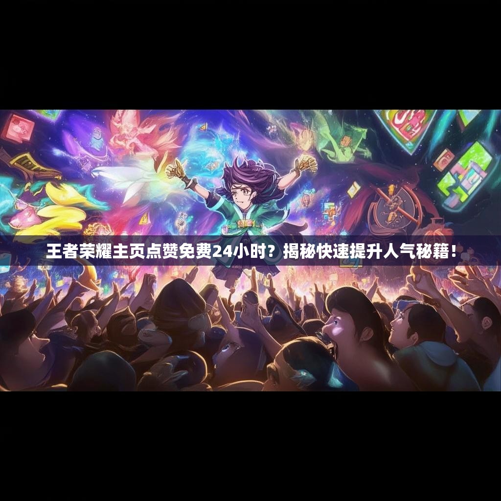 王者荣耀主页点赞免费24小时?揭秘快速提升人气秘籍! 王者荣耀主页点赞免费24小时?揭秘快速提升人气秘籍!