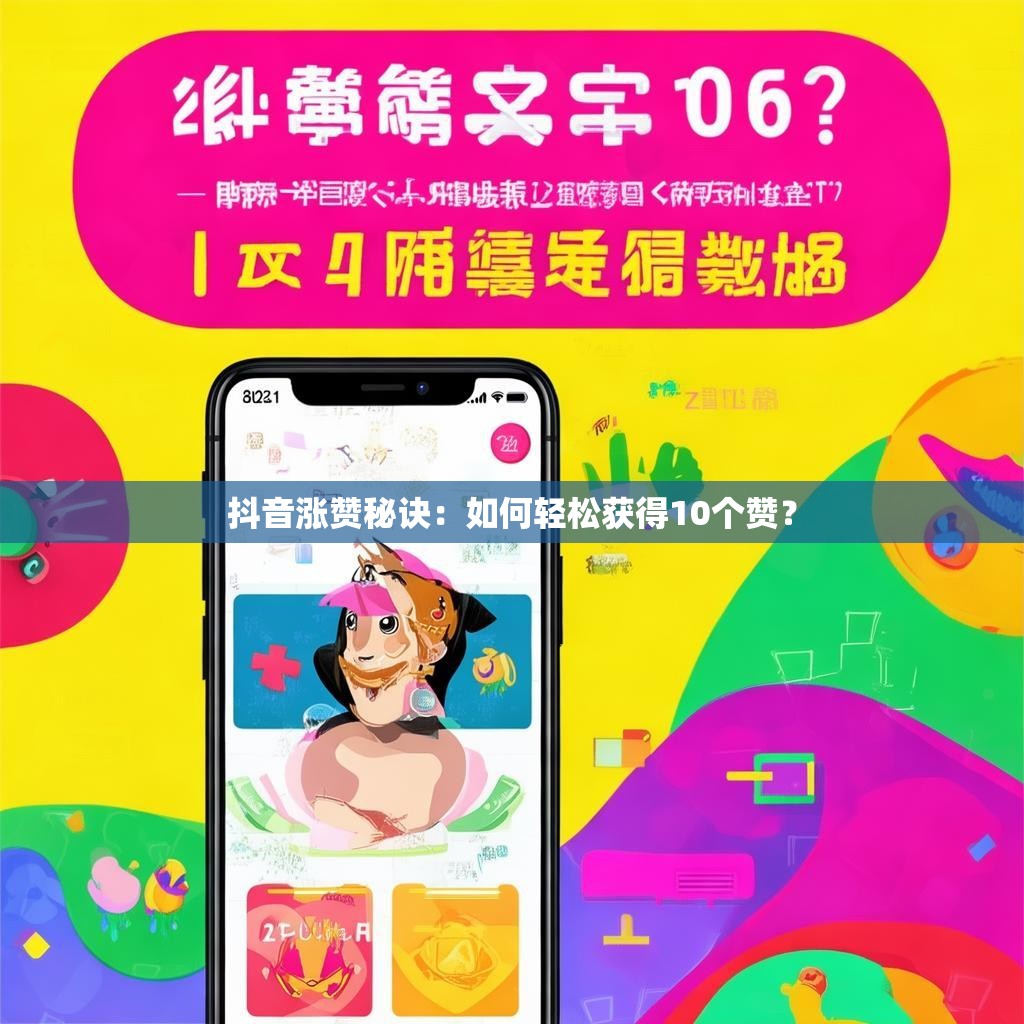 抖音涨赞秘诀：如何轻松获得10个赞？