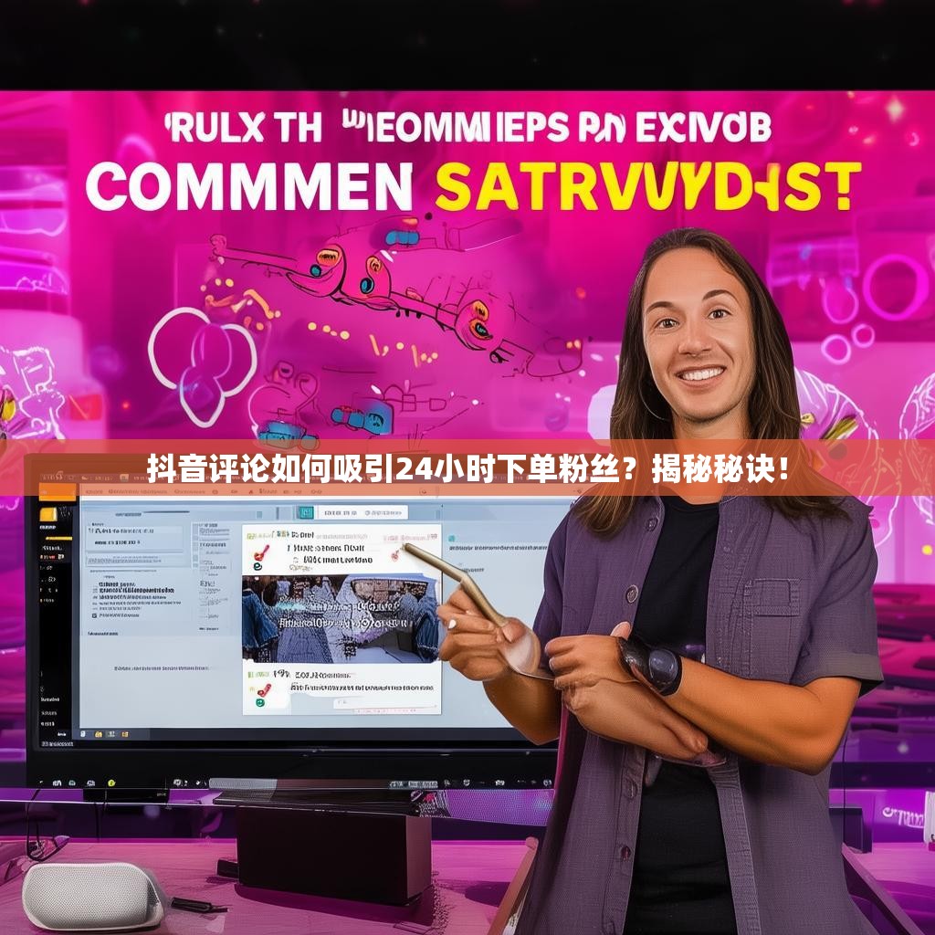 抖音评论如何吸引24小时下单粉丝？揭秘秘诀！