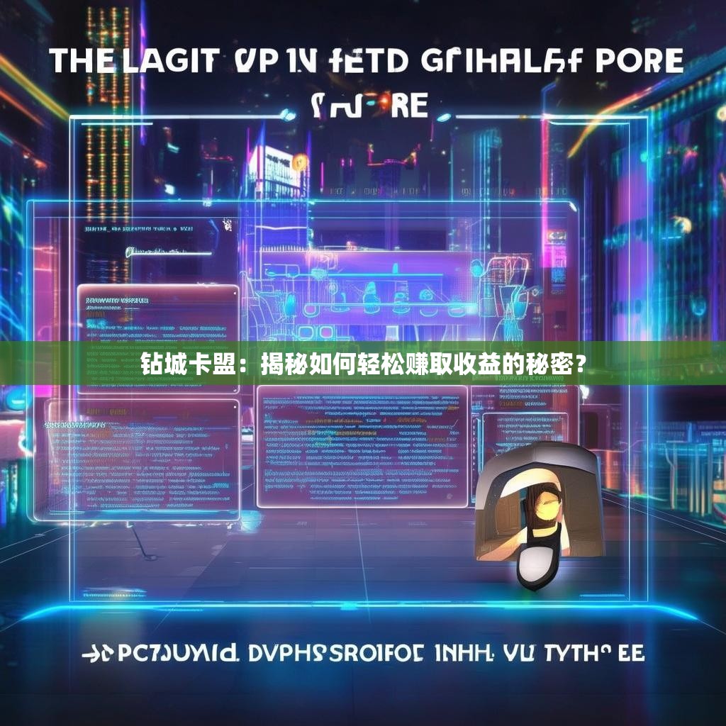 钻城卡盟：揭秘如何轻松赚取收益的秘密？