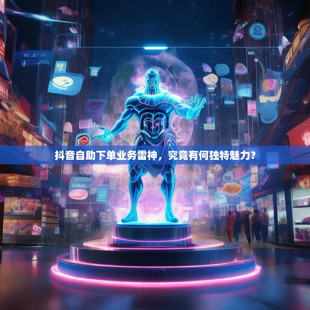 抖音自助下单业务雷神，究竟有何独特魅力？