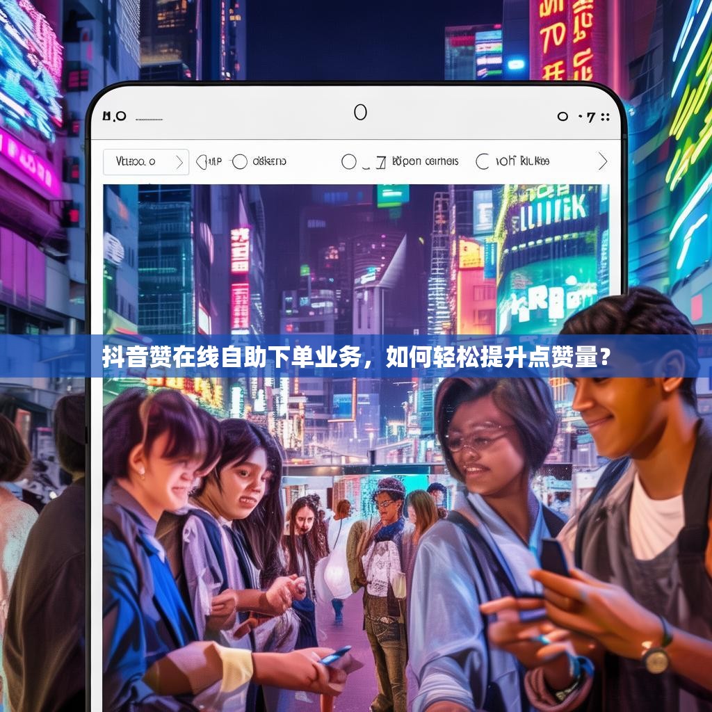 抖音赞在线自助下单业务，如何轻松提升点赞量？