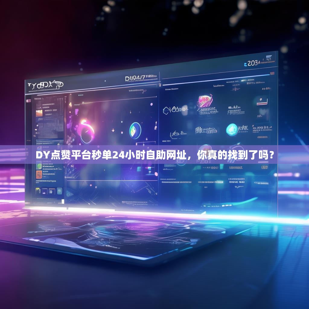 DY点赞平台秒单24小时自助网址，你真的找到了吗？