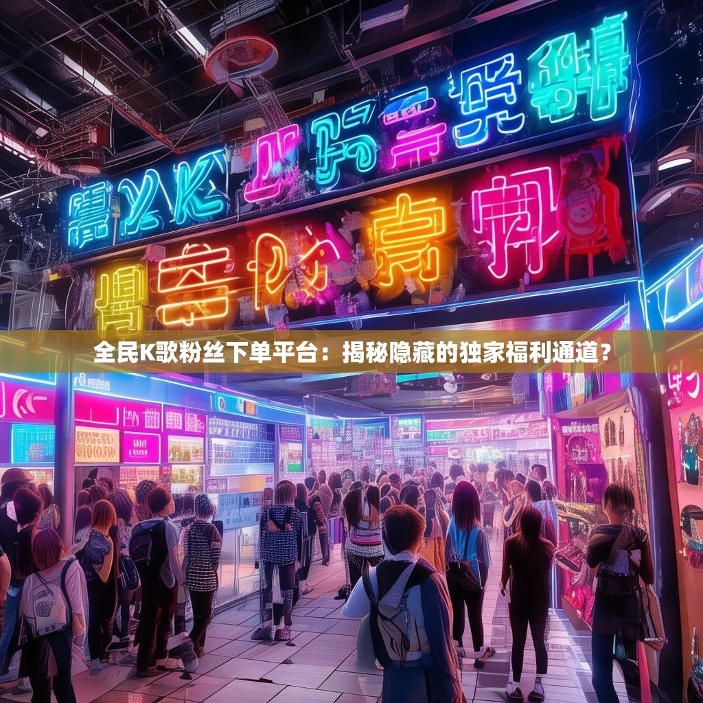全民K歌粉丝下单平台：揭秘隐藏的独家福利通道？