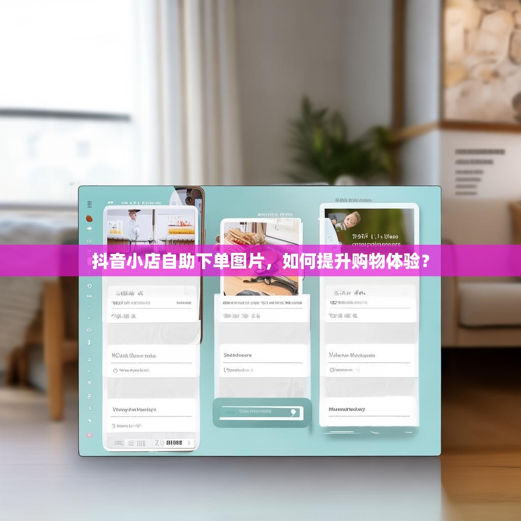 抖音小店自助下单图片，如何提升购物体验？