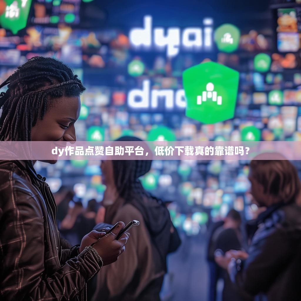 dy作品点赞自助平台，低价下载真的靠谱吗？