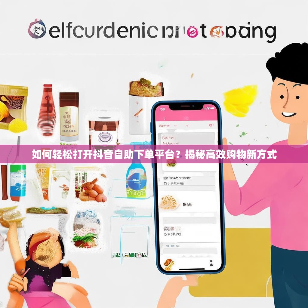 如何轻松打开抖音自助下单平台？揭秘高效购物新方式