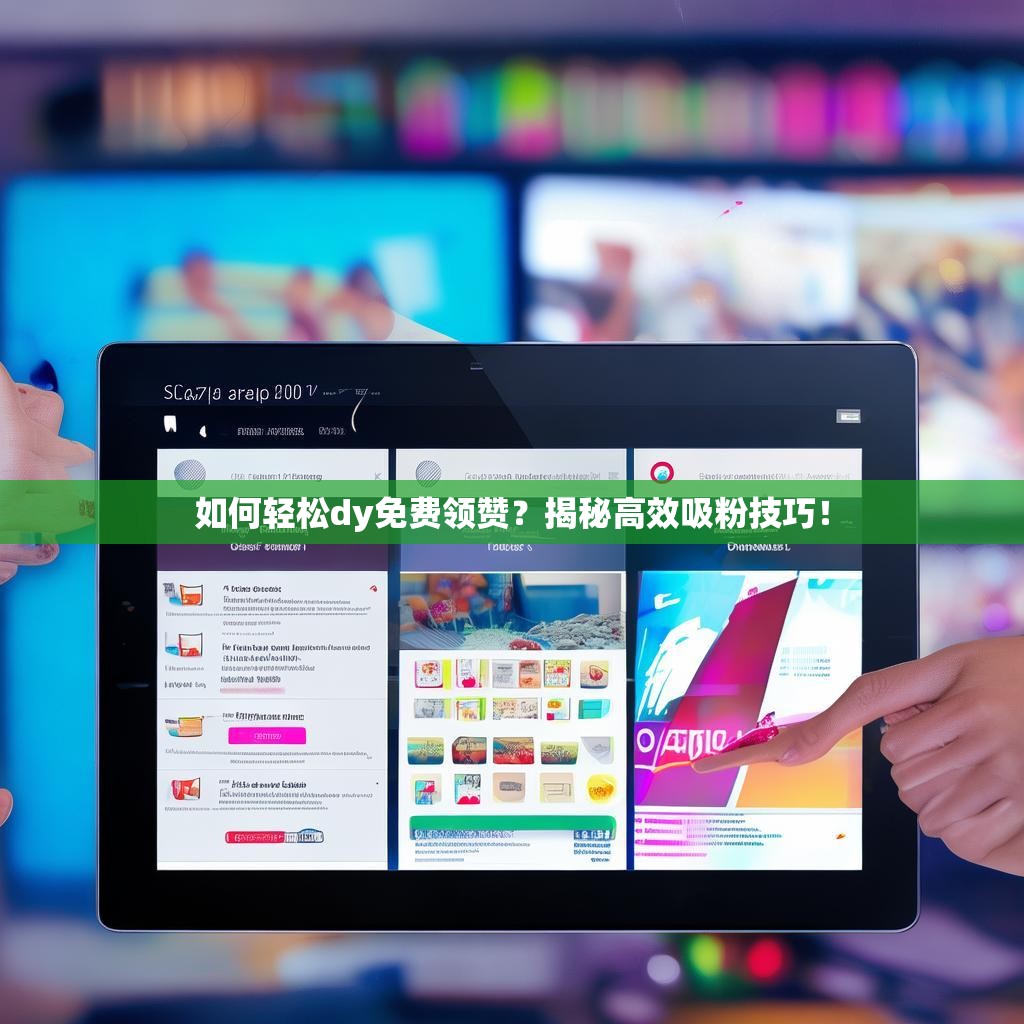 如何轻松dy免费领赞？揭秘高效吸粉技巧！