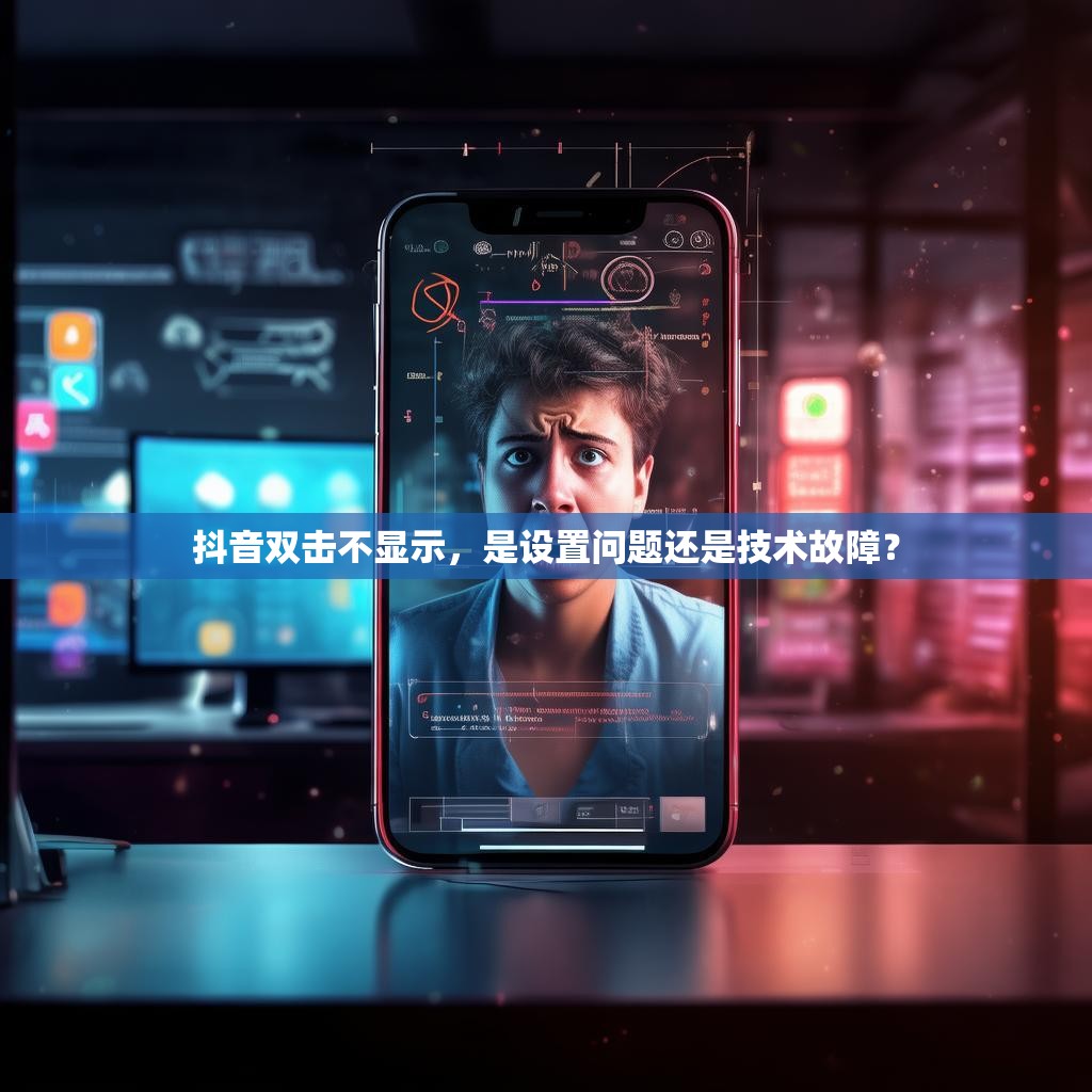 抖音双击不显示，是设置问题还是技术故障？