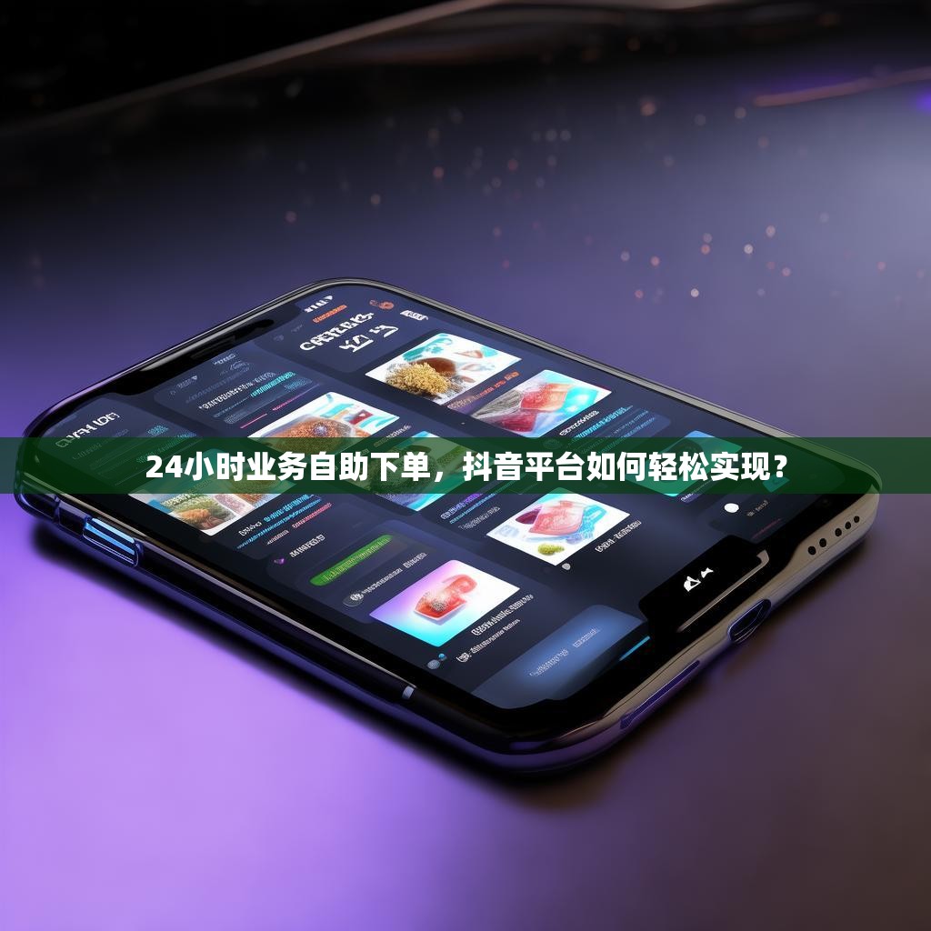 24小时业务自助下单，抖音平台如何轻松实现？