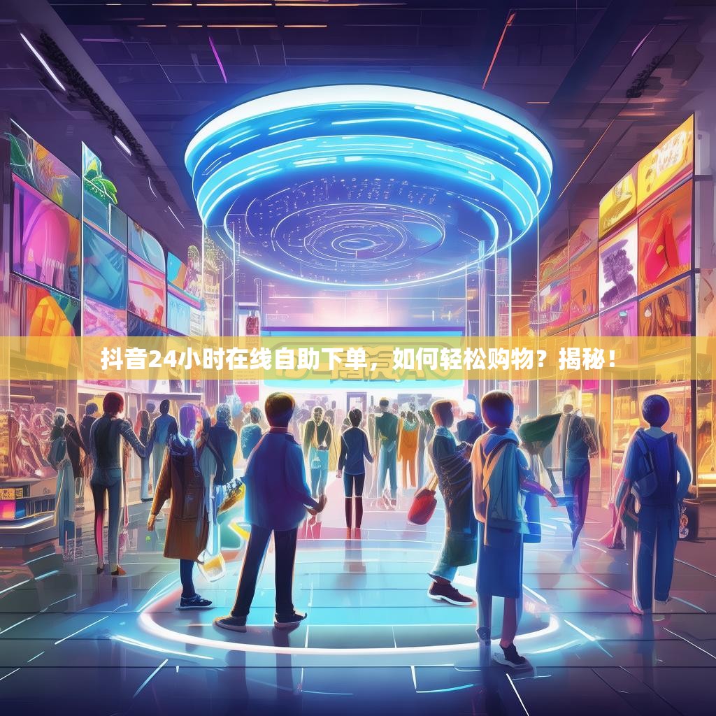 抖音24小时在线自助下单，如何轻松购物？揭秘！
