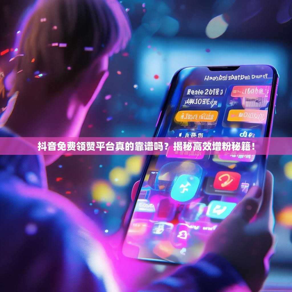 抖音免费领赞平台真的靠谱吗？揭秘高效增粉秘籍！