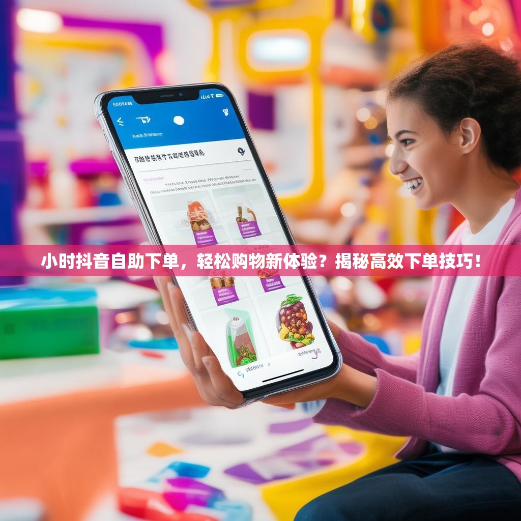 小时抖音自助下单，轻松购物新体验？揭秘高效下单技巧！