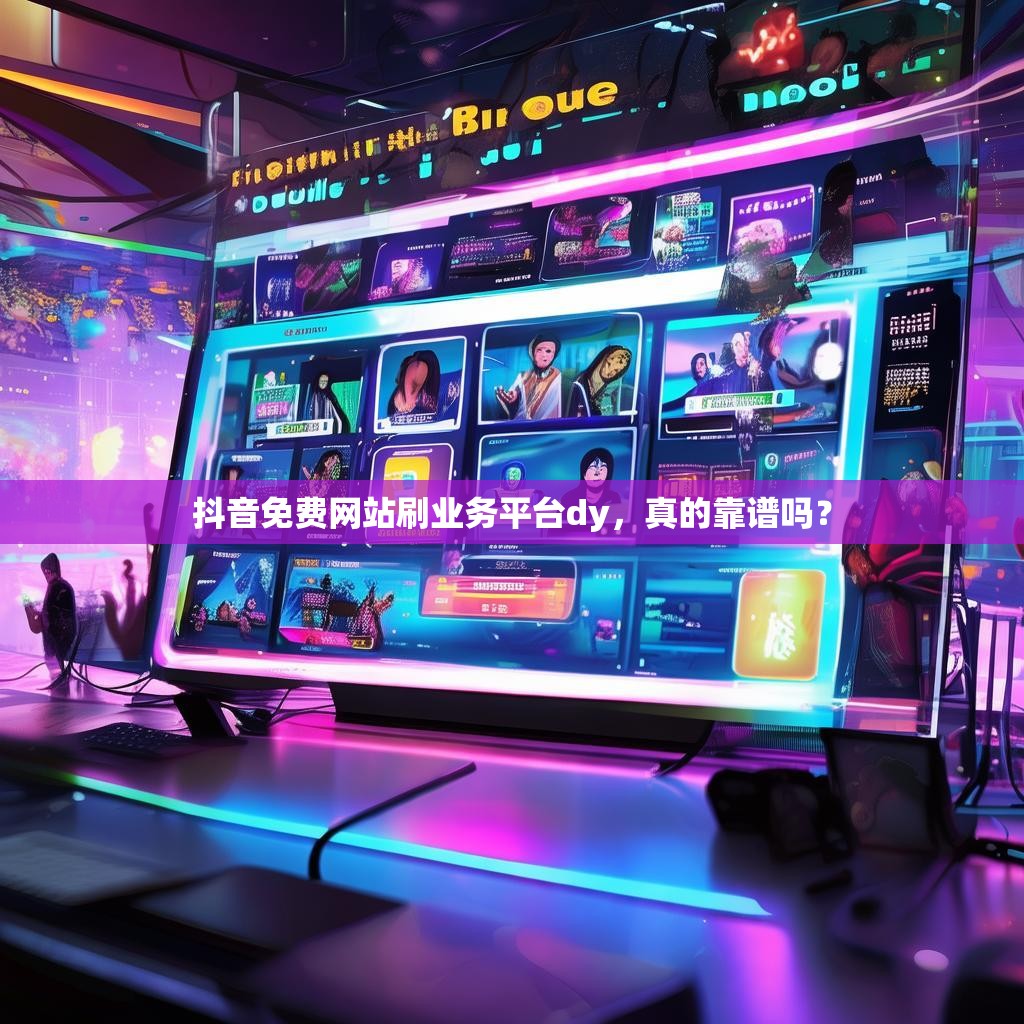 抖音免费网站刷业务平台dy，真的靠谱吗？