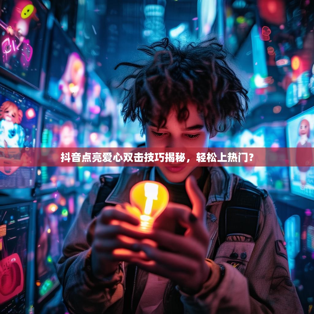 抖音点亮爱心双击技巧揭秘，轻松上热门？