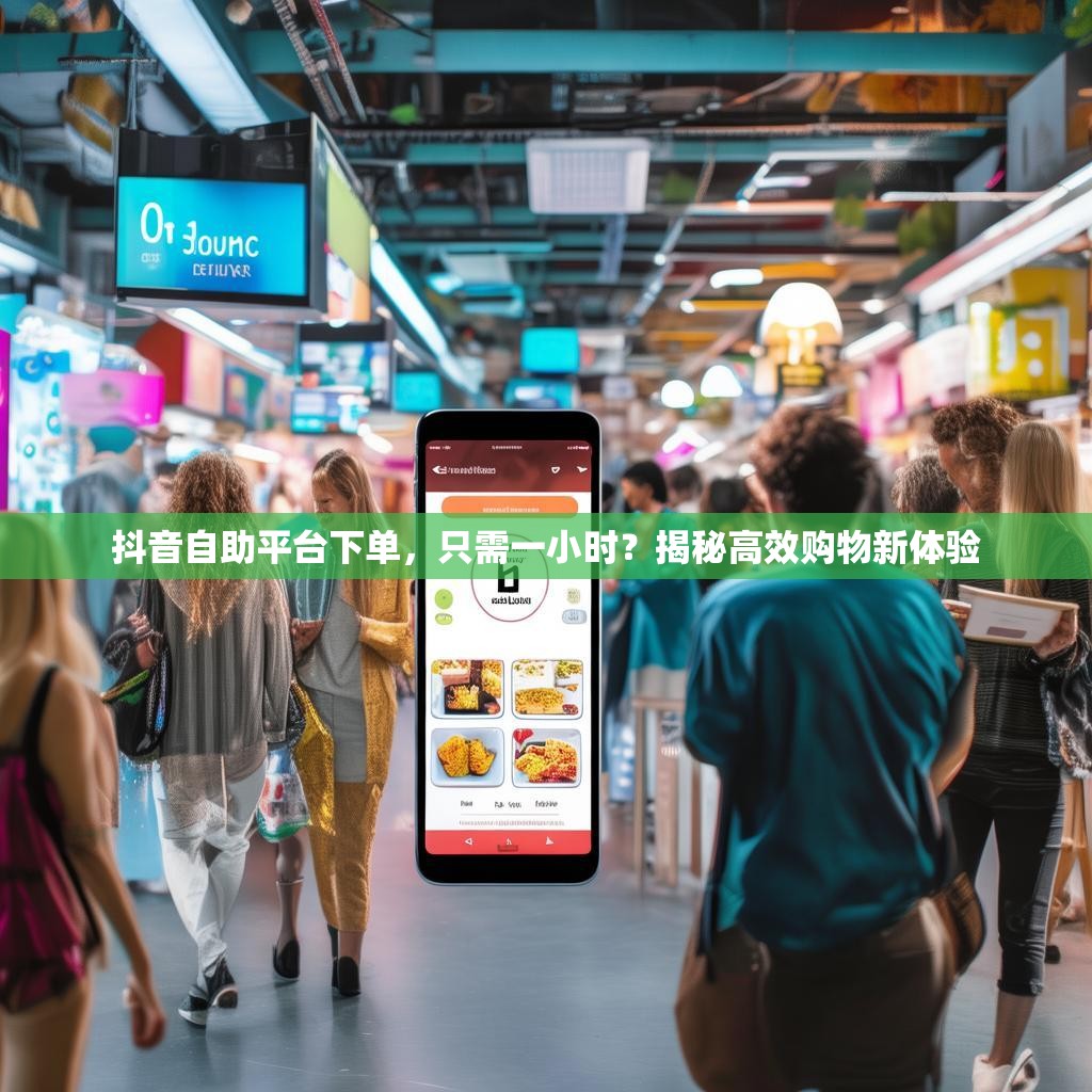 抖音自助平台下单，只需一小时？揭秘高效购物新体验