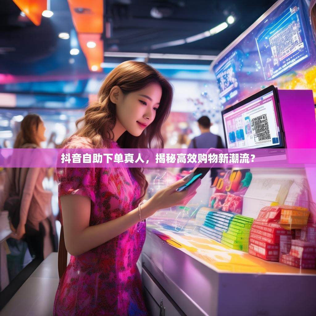 抖音自助下单真人，揭秘高效购物新潮流？