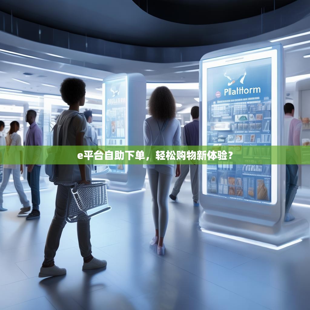 e平台自助下单，轻松购物新体验？