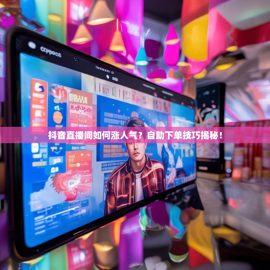 抖音直播间如何涨人气？自助下单技巧揭秘！