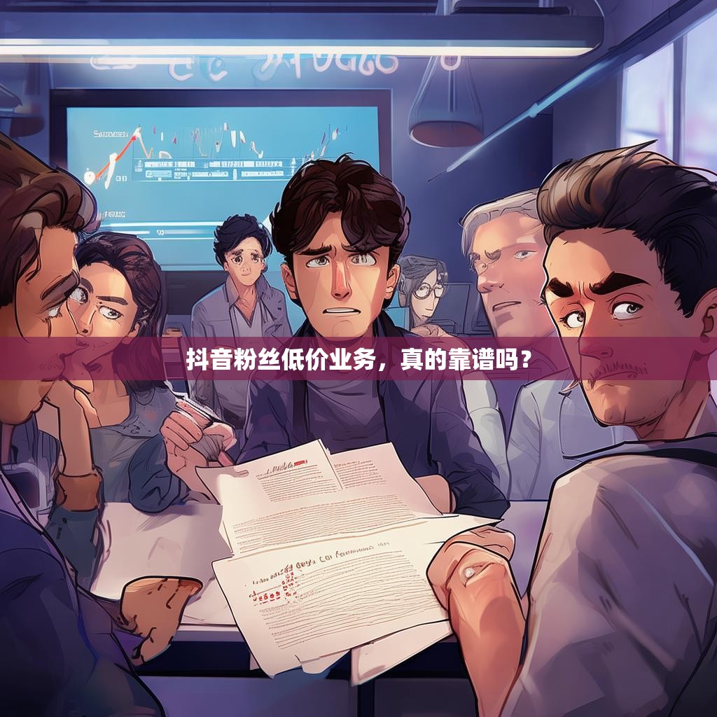 抖音粉丝低价业务，真的靠谱吗？