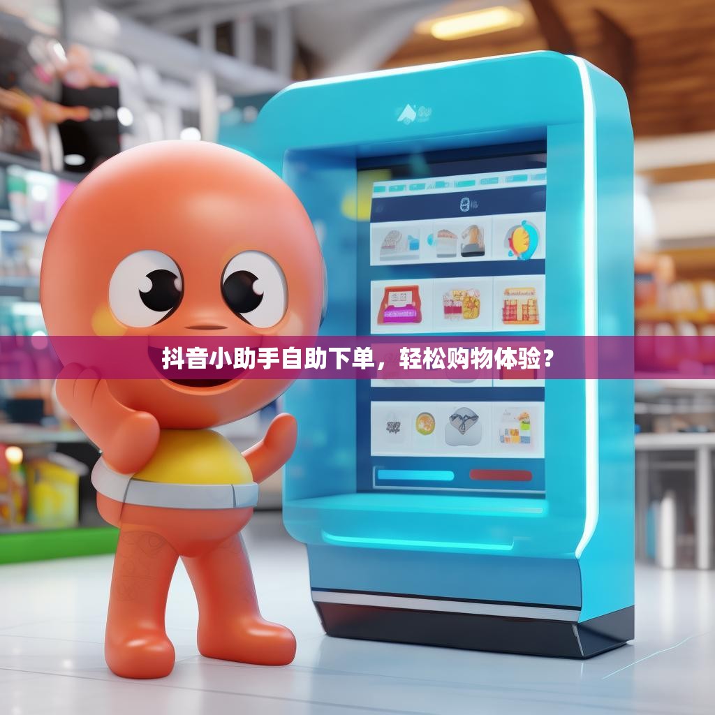 抖音小助手自助下单，轻松购物体验？