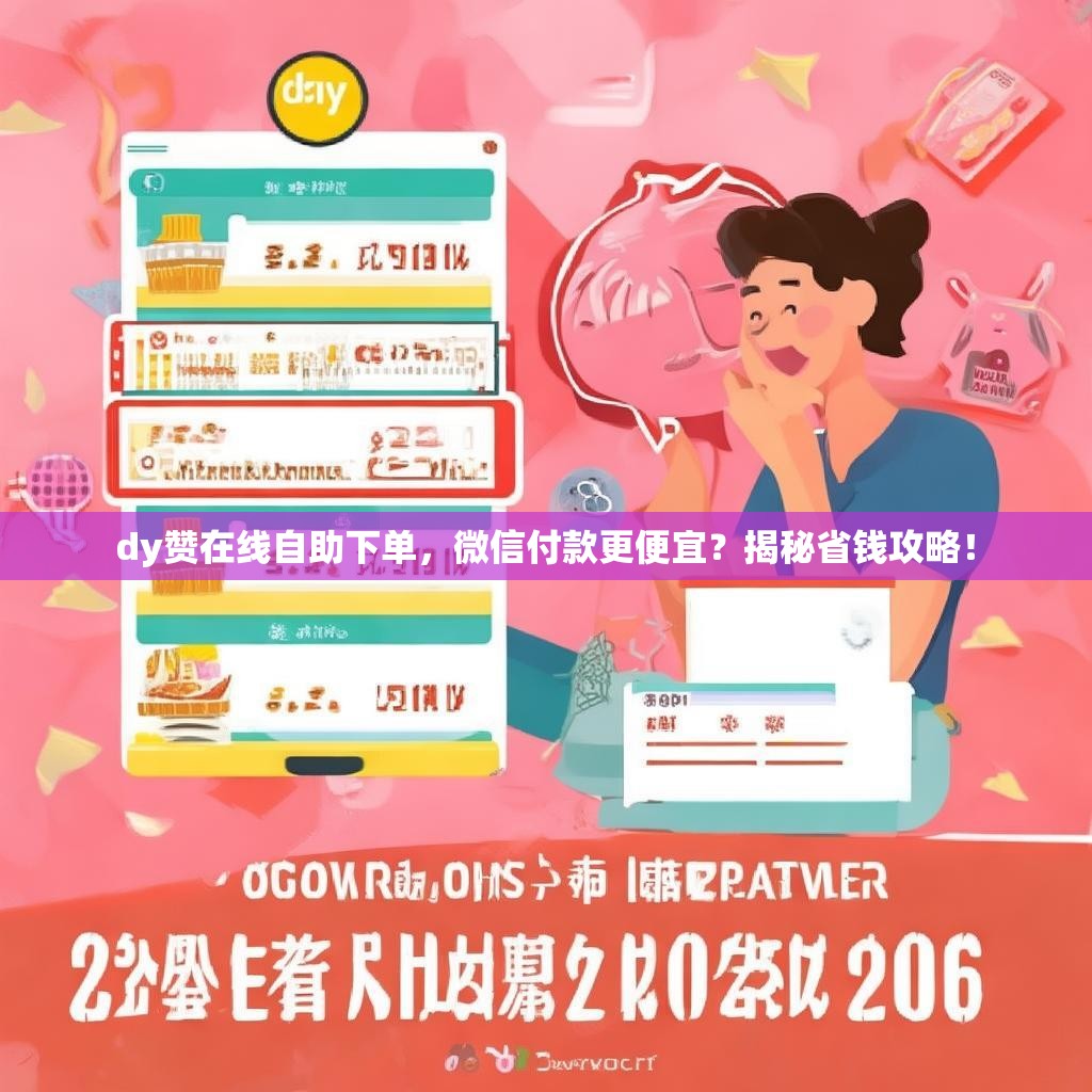 dy赞在线自助下单，微信付款更便宜？揭秘省钱攻略！