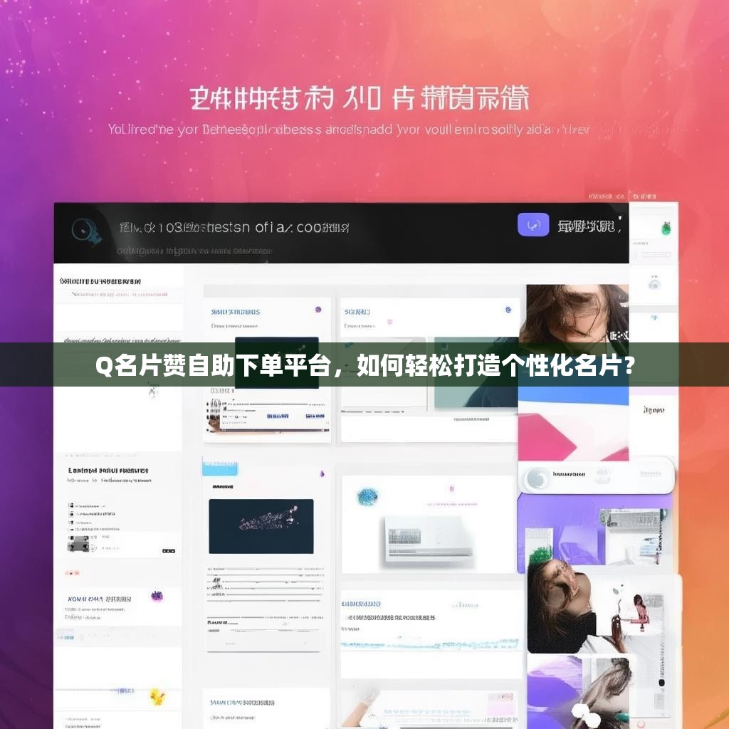 Q名片赞自助下单平台，如何轻松打造个性化名片？