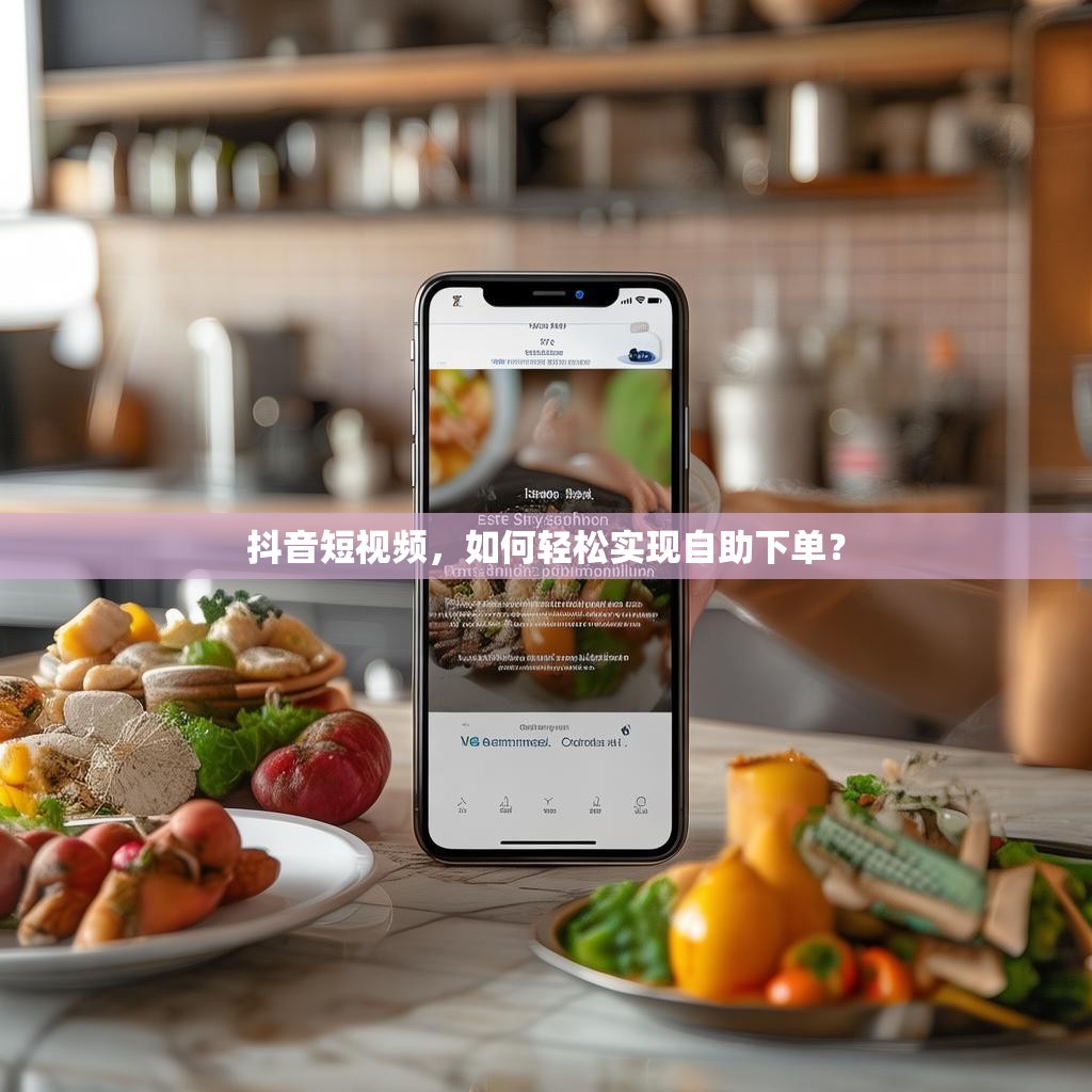 抖音短视频，如何轻松实现自助下单？
