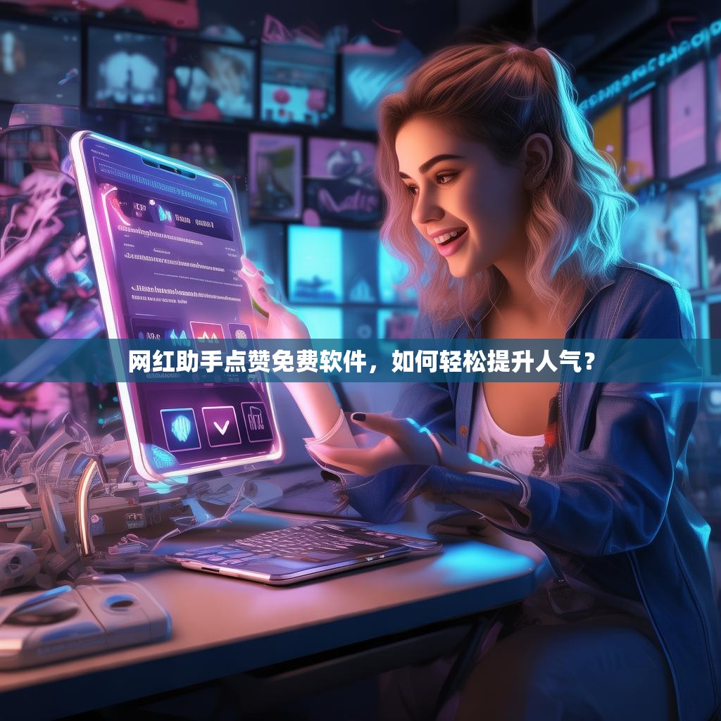 网红助手点赞免费软件，如何轻松提升人气？