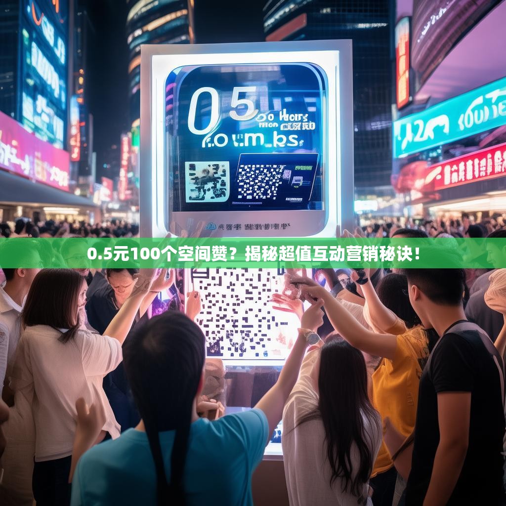 0.5元100个空间赞？揭秘超值互动营销秘诀！