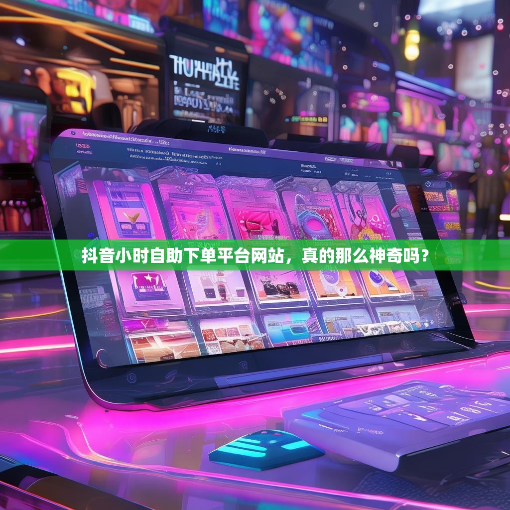 抖音小时自助下单平台网站，真的那么神奇吗？
