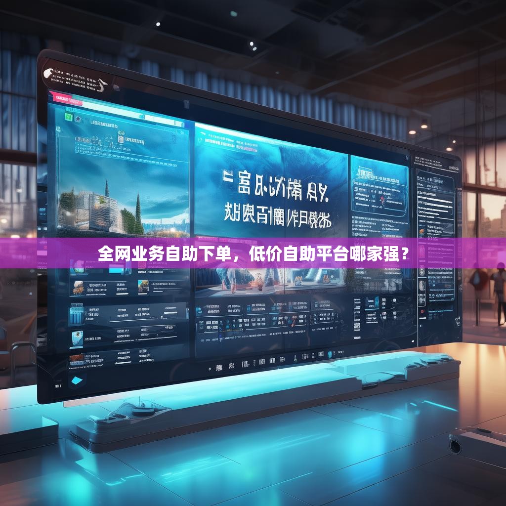 全网业务自助下单，低价自助平台哪家强？