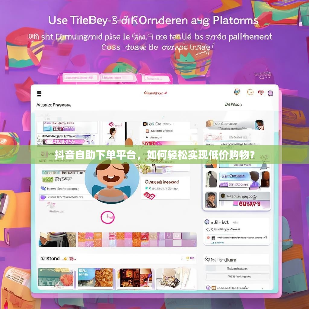 抖音自助下单平台，如何轻松实现低价购物？