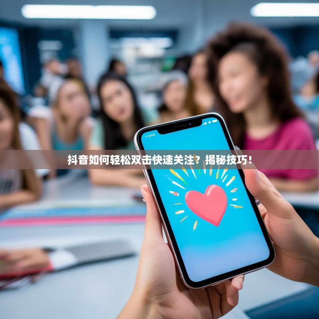 抖音如何轻松双击快速关注？揭秘技巧！