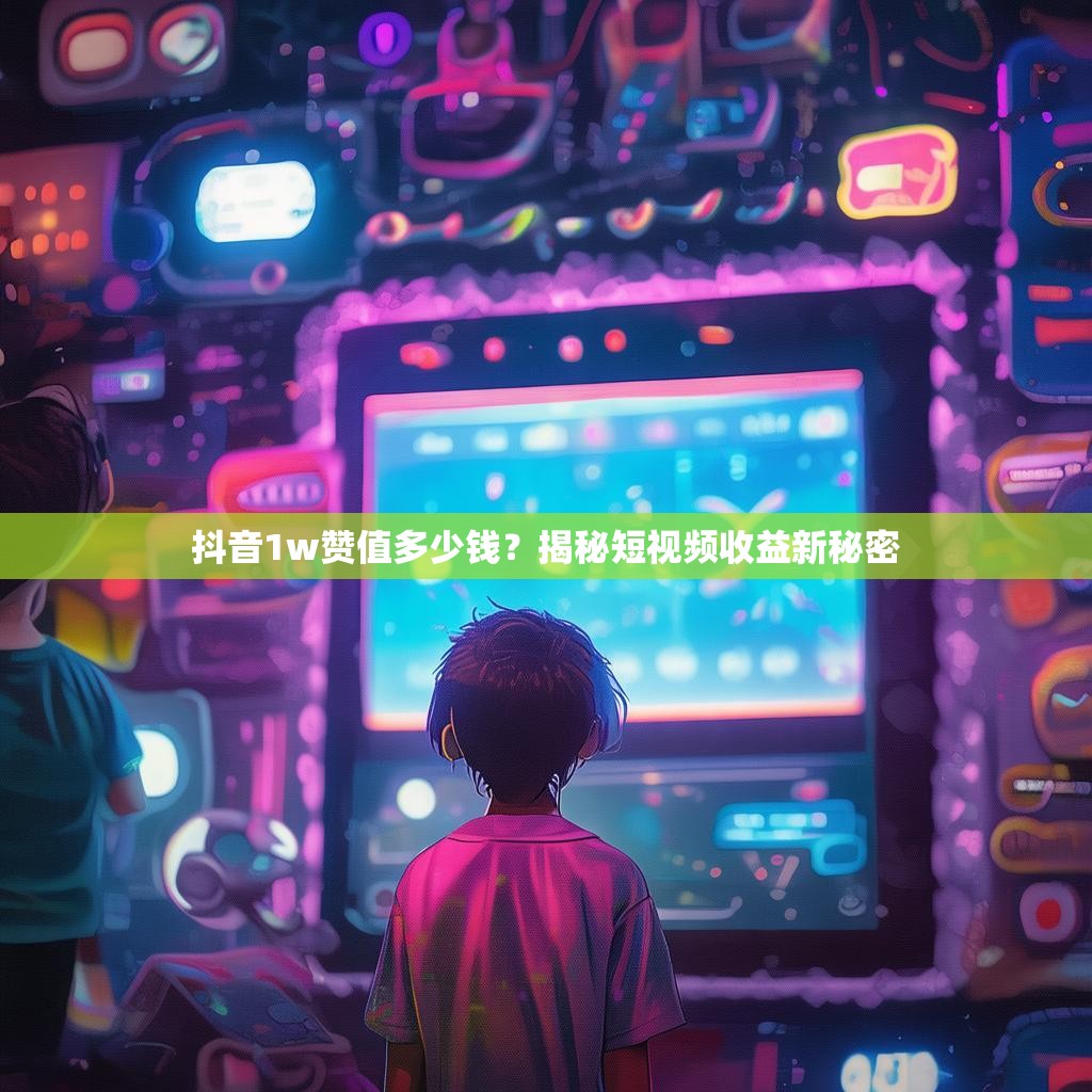 抖音1w赞值多少钱？揭秘短视频收益新秘密