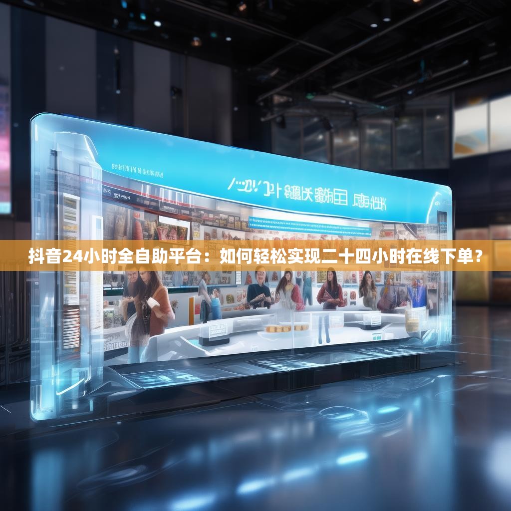 抖音24小时全自助平台：如何轻松实现二十四小时在线下单？