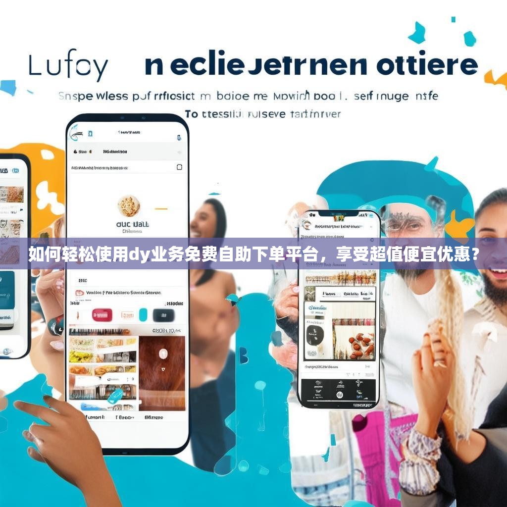 如何轻松使用dy业务免费自助下单平台，享受超值便宜优惠？
