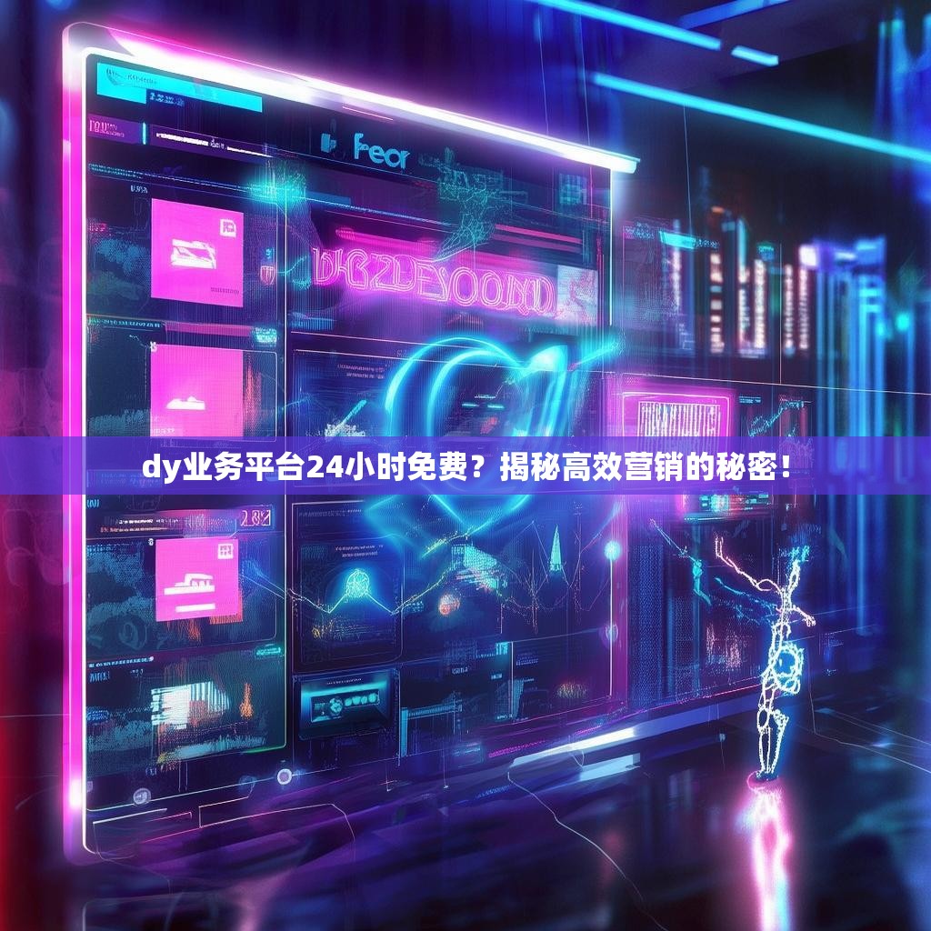 dy业务平台24小时免费？揭秘高效营销的秘密！