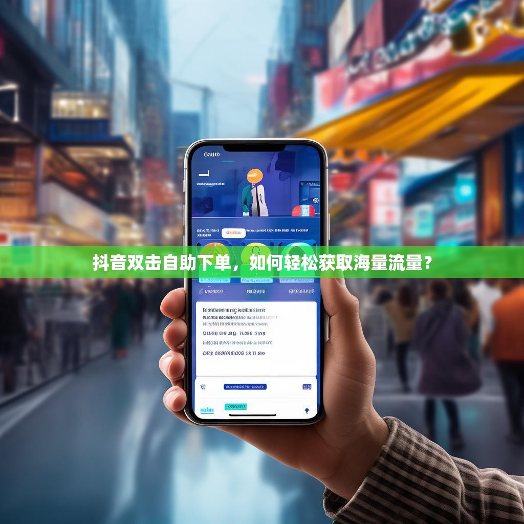 抖音双击自助下单，如何轻松获取海量流量？