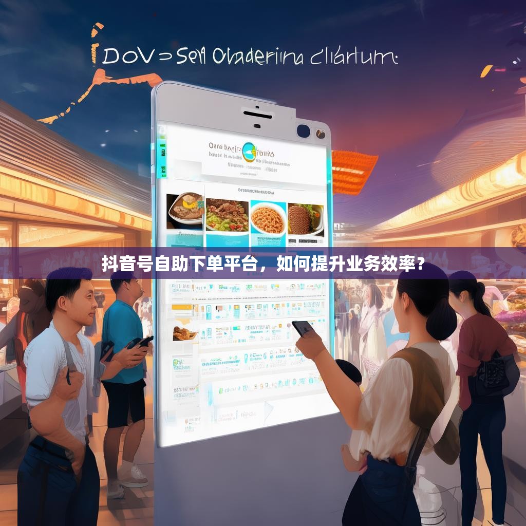 抖音号自助下单平台，如何提升业务效率？