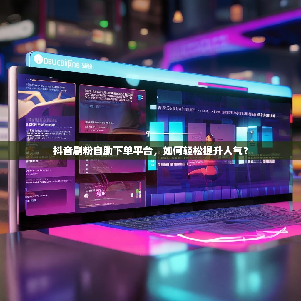抖音刷粉自助下单平台，如何轻松提升人气？