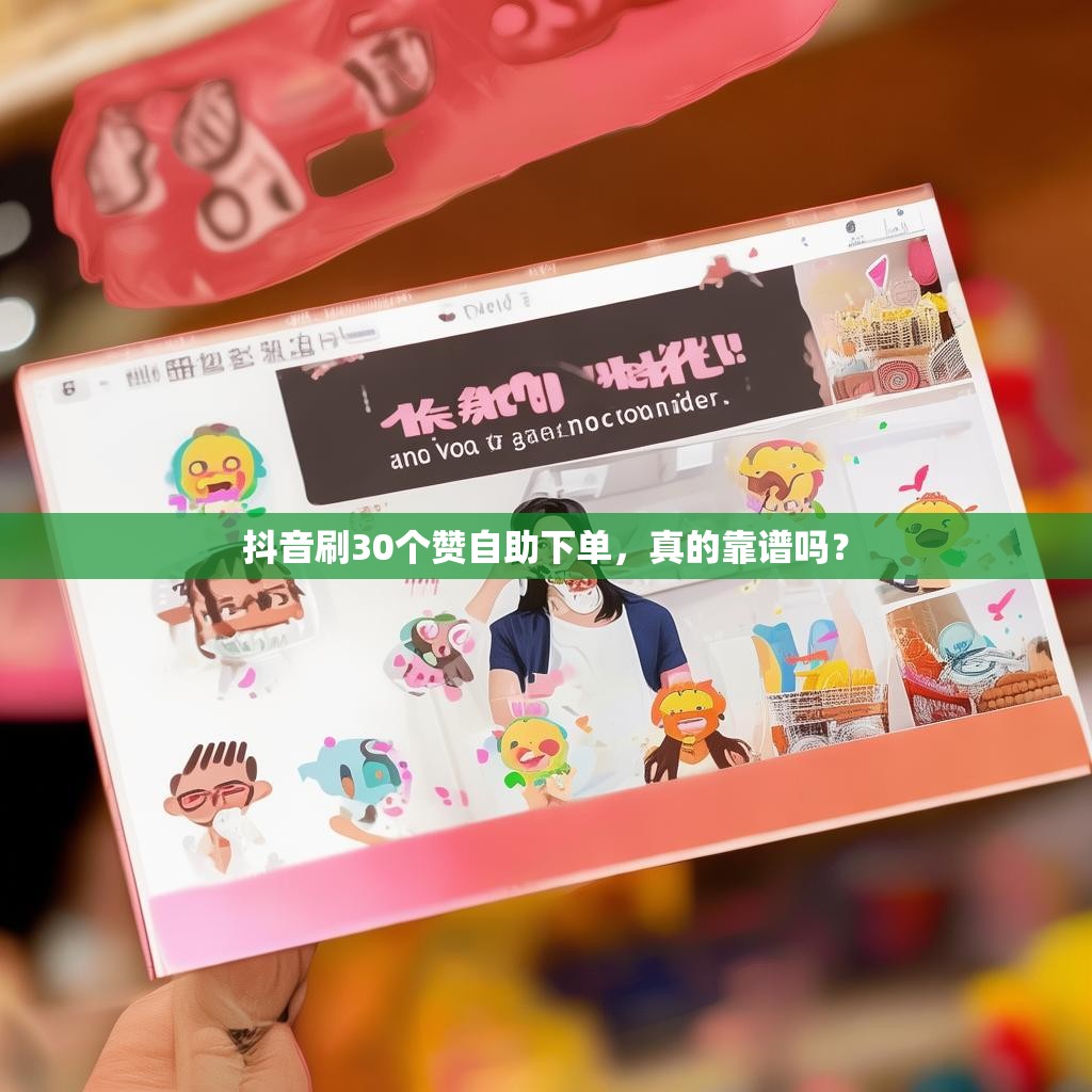 抖音刷30个赞自助下单，真的靠谱吗？