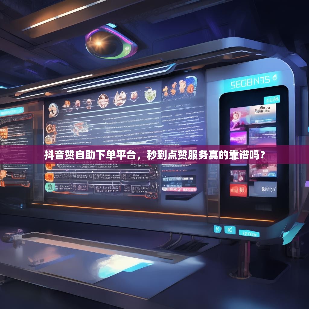 抖音赞自助下单平台，秒到点赞服务真的靠谱吗？