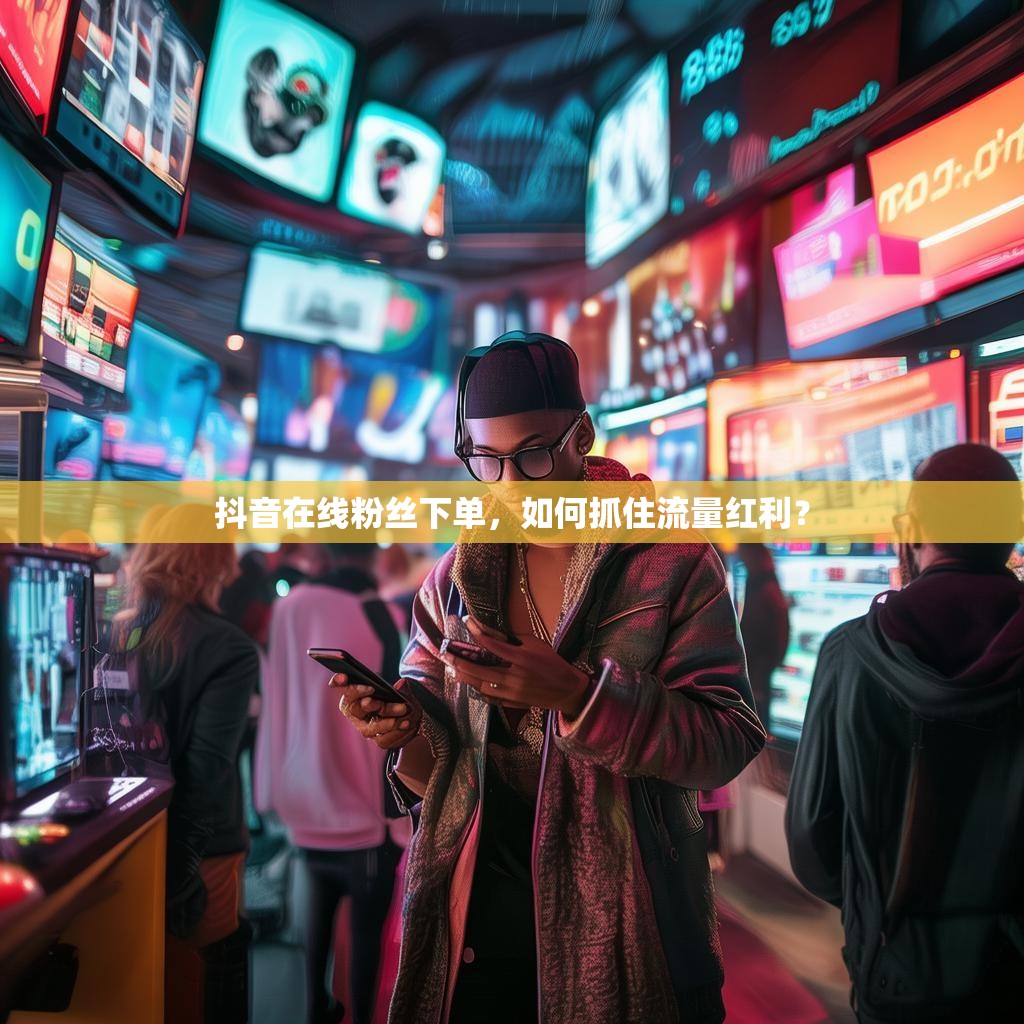 抖音在线粉丝下单，如何抓住流量红利？