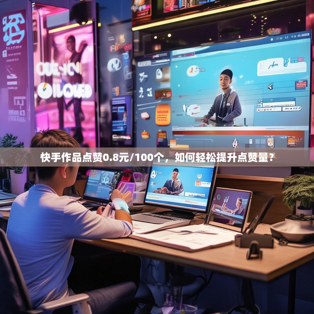 快手作品点赞0.8元/100个，如何轻松提升点赞量？