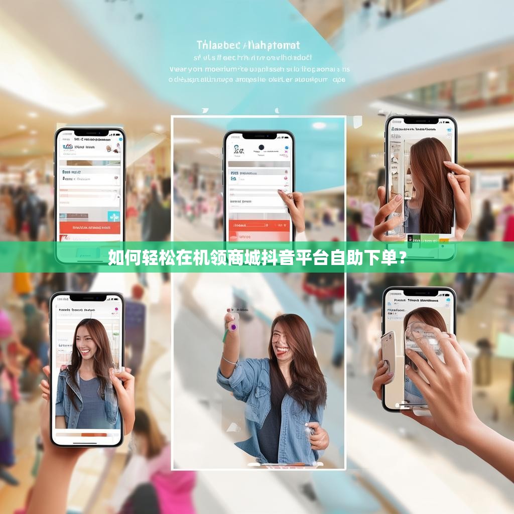 如何轻松在机领商城抖音平台自助下单？