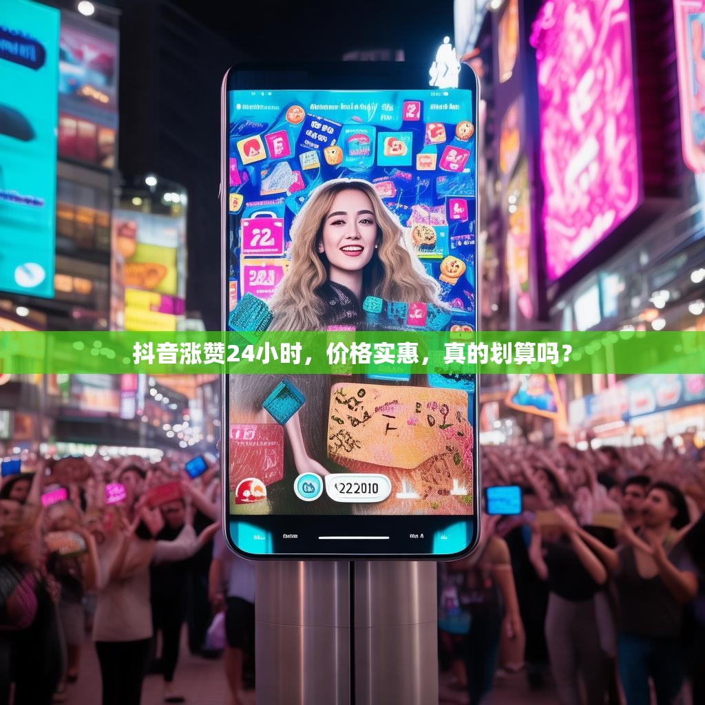 抖音涨赞24小时，价格实惠，真的划算吗？