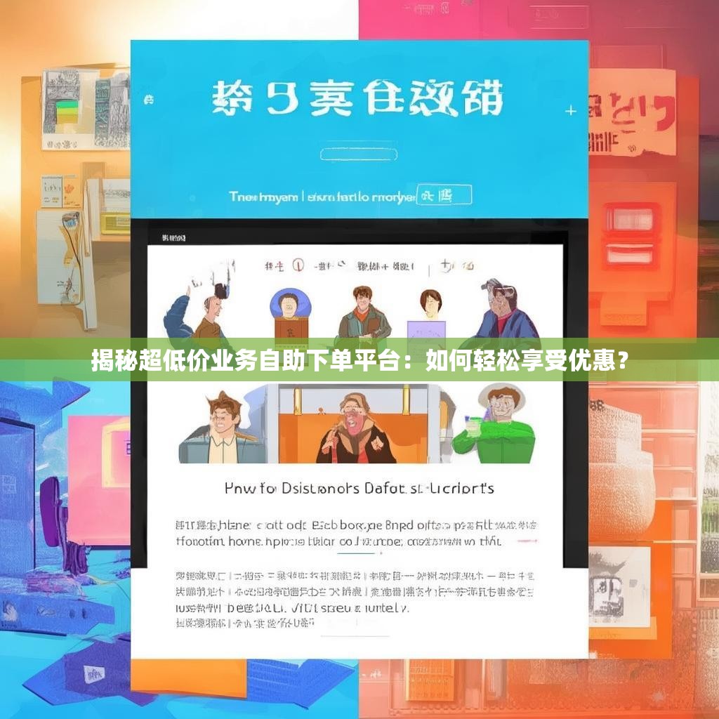 揭秘超低价业务自助下单平台：如何轻松享受优惠？
