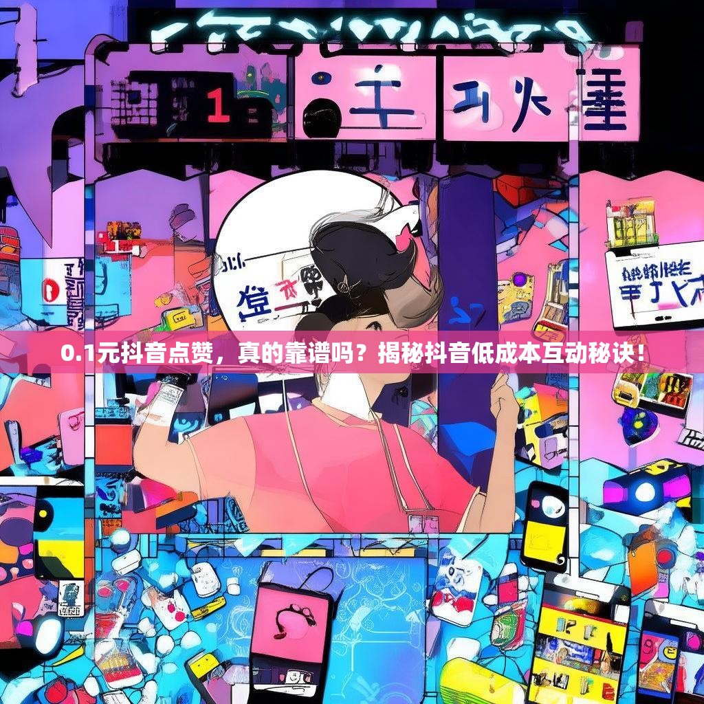 0.1元抖音点赞，真的靠谱吗？揭秘抖音低成本互动秘诀！